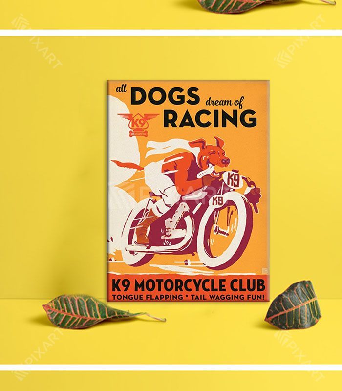 All Dog dream of Racing – Motorcycle club
