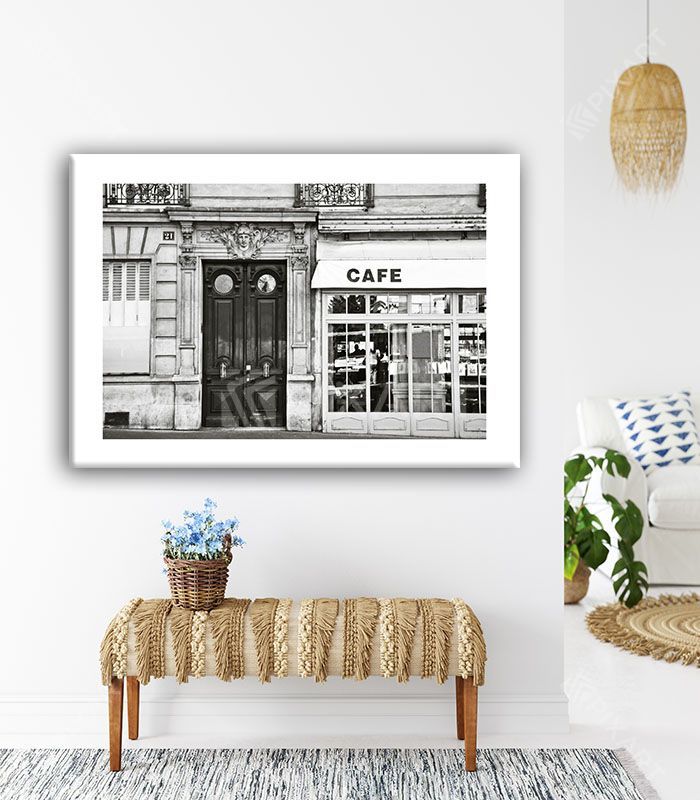 Cafe in Paris poster