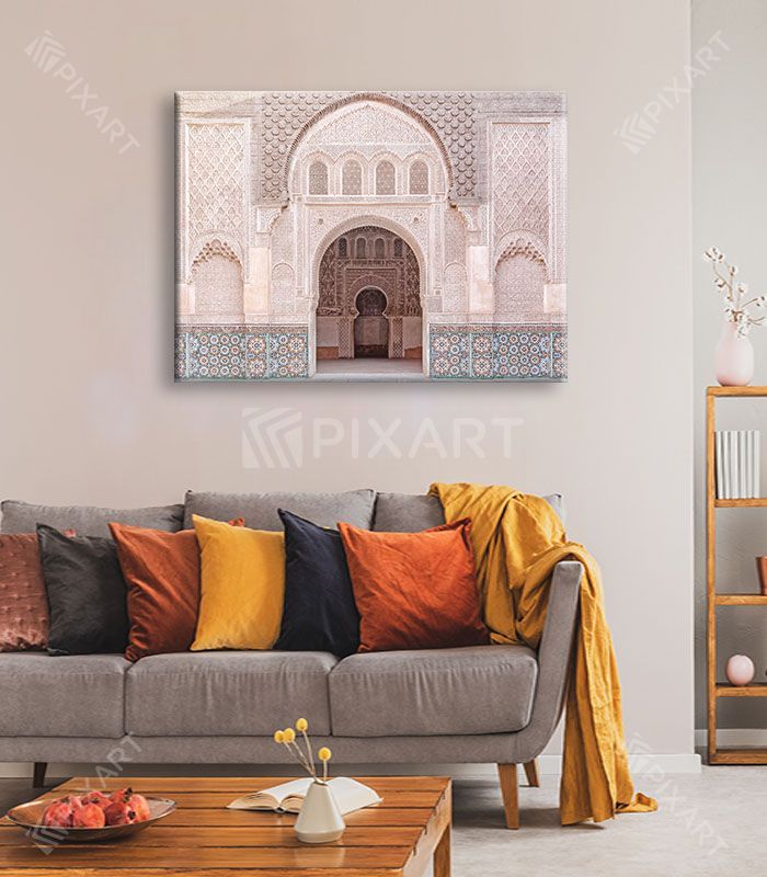 La porte de la Mosquée – Traditionnel Maroc