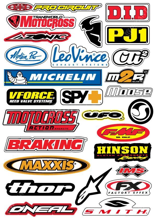 Collection de stickers Courses Automobiles