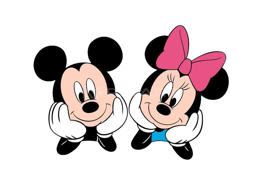 Stickers Mickey et Minnie Mouse