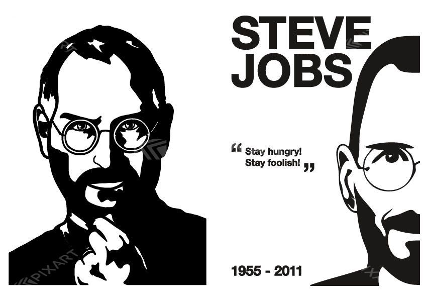 Stickers Steve Jobs #1
